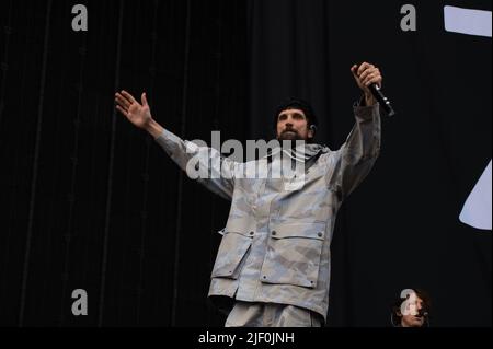 Kasabian Hampden Park Glasgow 26.. Juni 2022 Stockfoto