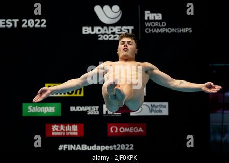 Hart Alex AUT 3m. Springboard Semifinal Diving FINA 19. World Championships Budapest 2022 Budapest,Duna Arena Pool 27/06/2022 Foto Giorgio Scala / Deepbluemedia / Insidefoto Stockfoto