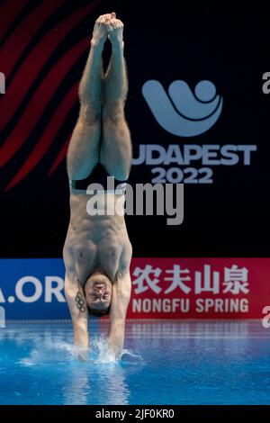 MARSAGLIA Lorenzo ITA 3m. Springboard Semifinal Diving FINA 19. World Championships Budapest 2022 Budapest,Duna Arena Pool 27/06/2022 Foto Giorgio Scala / Deepbluemedia / Insidefoto Stockfoto