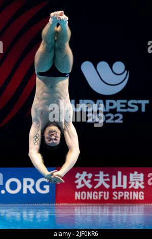 MARSAGLIA Lorenzo ITA 3m. Springboard Semifinal Diving FINA 19. World Championships Budapest 2022 Budapest,Duna Arena Pool 27/06/2022 Foto Giorgio Scala / Deepbluemedia / Insidefoto Stockfoto