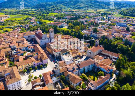 Cividale del Friuli Stadtbild, Italien Stockfoto