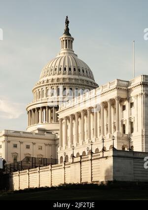 Kapitol der Vereinigten Staaten in Washington, D.C., USA. Stockfoto