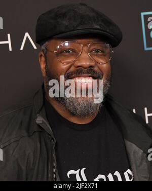 Los Angeles, USA. 28.. Juni 2022. Kadeem Hardison kommt bei AMCs MOONHAVEN-Premiere an, die am Dienstag, den 28. Juni 2022, im Londoner West Hollywood in West Hollywood, CA, stattfand. (Foto: Sthanlee B. Mirador/Sipa USA) Quelle: SIPA USA/Alamy Live News Stockfoto