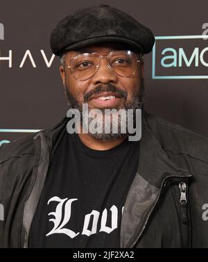 Los Angeles, USA. 28.. Juni 2022. Kadeem Hardison kommt bei AMCs MOONHAVEN-Premiere an, die am Dienstag, den 28. Juni 2022, im Londoner West Hollywood in West Hollywood, CA, stattfand. (Foto: Sthanlee B. Mirador/Sipa USA) Quelle: SIPA USA/Alamy Live News Stockfoto