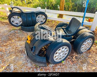 Khao Dinsor Aussichtspunkt in. Chumphon, Thailand Stockfoto