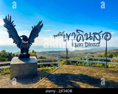 Khao Dinsor Aussichtspunkt in. Chumphon, Thailand Stockfoto