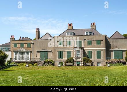 Preston Manor ein historisches Herrenhaus aus dem 17.. Jahrhundert, Großbritannien, England, East Sussex, Brighton Stockfoto