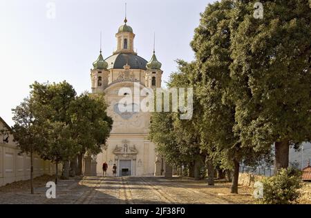 Santuario della Madonna della Costa, Italien, Ligurien, Sanremo Stockfoto