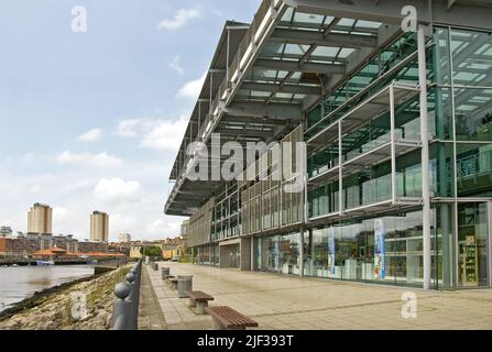 Das National Glass Centre in Sunderland, Vereinigtes Königreich, England Stockfoto