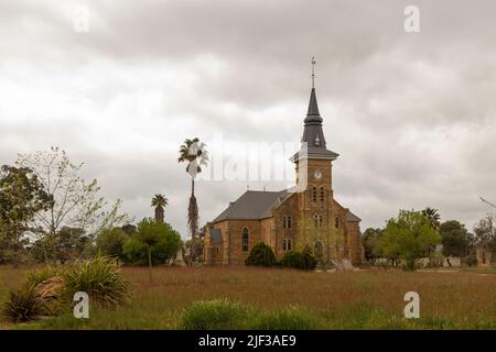 Niederländisch Reformierte Kirche in Nieuwoudtville, Nordkap, Südafrika Stockfoto