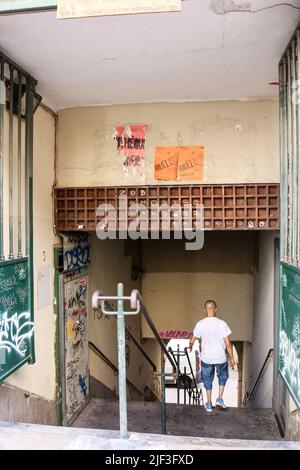 Marseille : Le Panier Bezirk : Passage de Lorette Stockfoto