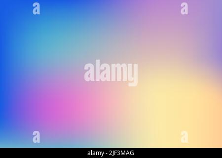 Bunte Farbverlauf Hintergrund, Multicolor holographischen Design abstrakten Hintergrund, Vektor-Illustration Stockfoto