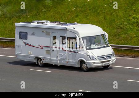 Französisch Le Voyageur 755 SX Mercedes Benz Sprinter 319 CDI 3,0L Automatic Luxus-Reisemobil Der A-Klasse Stockfoto