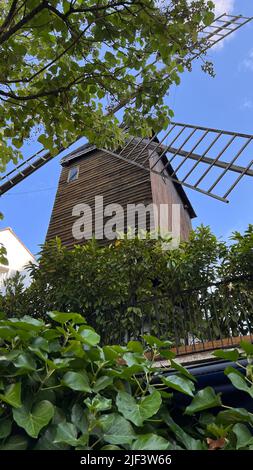 Moulin de la Galette in Montmartre Paris Frankreich Stockfoto