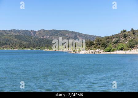 Lake Hemet. Riverside County, Kalifornien, USA. Stockfoto