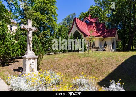 Korhazkapolna (Krankenhauskapelle), erbaut 1992, Sopron, Ungarn Stockfoto