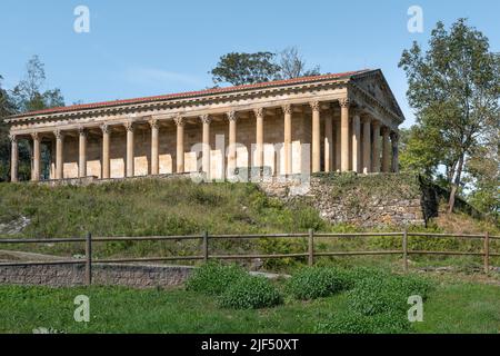 Kirche des heiligen Georg, Las Fraguas in Kantabrien, Spanien Stockfoto