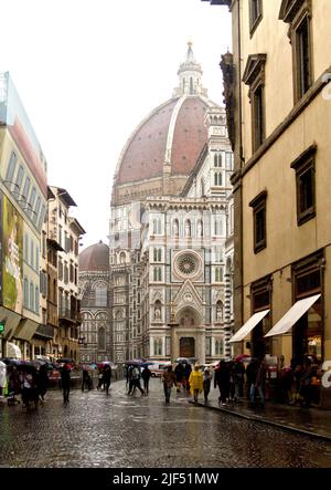 Kathedrale von Florenz, formell Cattedrale di Santa Maria del Fiore Stockfoto