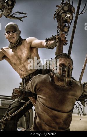TOM HARDY, MAD MAX: FURY ROAD, 2015 Stockfoto