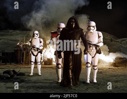 ADAM TREIBER, Star Wars: Episode VII - Die weckt, 2015 KRAFT Stockfoto