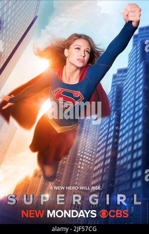 MELISSA BENOIST, Plakat, SUPERGIRL, 2015 Stockfoto