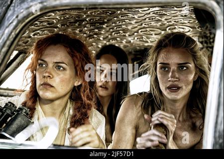 KEOUGH, EATON, HUNTINGTON-WHITELEY, MAD MAX: FURY ROAD, 2015 Stockfoto