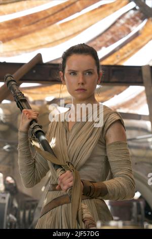 DAISY RIDLEY, Star Wars: Episode VII - Die weckt, 2015 KRAFT Stockfoto