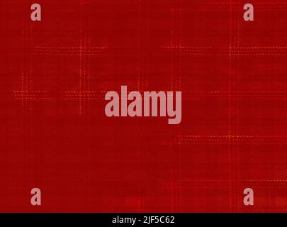 Roter und gelber abstrakter Hintergrund oder Textur mit Linien und Quadraten Illustration Stockfoto