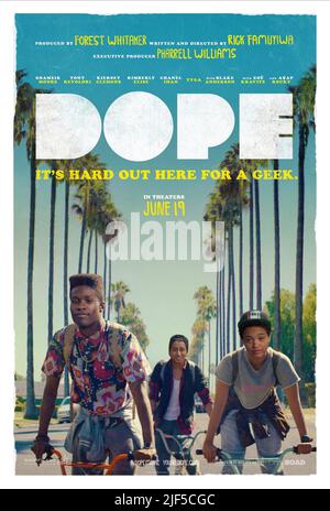 MOORE, REVOLORI, Poster, DOPE, 2015 Stockfoto