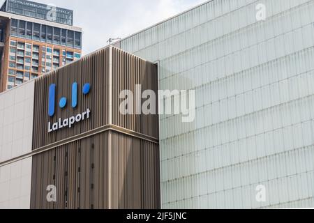 Kuala Lumpur, Malaysia - Juni 10,2022 : Außenansicht des BBCC (LaLaport Bukit Bintang City Centre) befindet sich in Bukit Bintang, in der Nähe von Ku Stockfoto