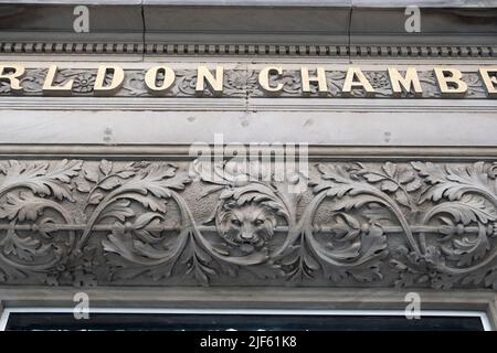 Lime Street Chambers, Liverpool Stockfoto