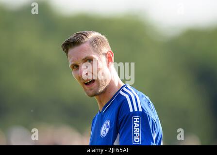 Marl, Deutschland. 29/06/2022, Sebastian POLTER (GE) Fußball-Testspiel VfB Huels - FC Schalke 04 (GE) 0:14, am 29.. Juni 2022 in Marl/Deutschland. #Die DFL-Vorschriften verbieten die Verwendung von Fotos als Bildsequenzen und/oder quasi-Video # Â Stockfoto