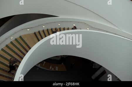 Museum of Liverpool Interior, Britain Stockfoto