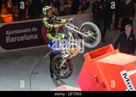 Trial Bike Ausstellung. Schwindel 300 Stockfoto