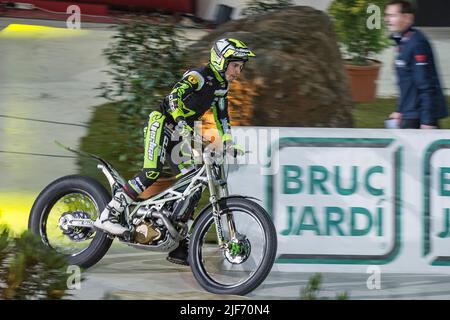 Trial Bike Ausstellung. Schwindel 300 Stockfoto