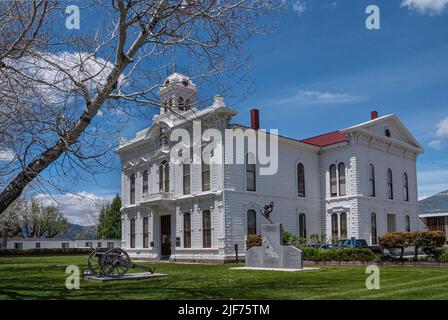 Mono County Courthouse wurde 1880 im italienischen Stil erbaut Stockfoto