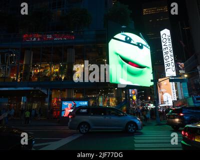 M&M's World in New York City. Stockfoto