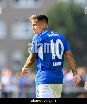 Rodrigo ZALAZAR (GE) Fußball-Testspiel VfB Huels - FC Schalke 04 (GE) 0:14, am 29.. Juni 2022 in Marl/Deutschland. #Die DFL-Vorschriften verbieten die Verwendung von Fotos als Bildsequenzen und/oder quasi-Video # Â Stockfoto