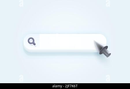 Webbanner durchsuchen, Netzwerk durchsuchen, Menü „Frame-Adresse“. Vektorgrafik Stock Vektor