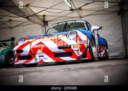 Le Mans, Frankreich. 30.. Juni 2022. Porsche 993 GT2 Evo während der Le Mans Classic 2022 vom 30. Juni bis 3. Juli 2022 auf dem Circuit des 24 Heures du Mans in Le Mans, Frankreich - Foto Damien Saulnier/DPPI Credit: DPPI Media/Alamy Live News Stockfoto