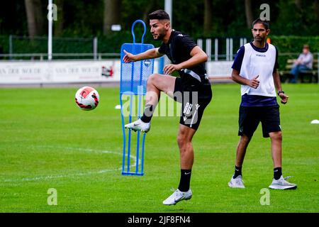 WENUM-WIESEL, NIEDERLANDE - 30. JUNI: Antonio Mirko Colak von PAOK Saloniki während einer Trainingssitzung von PAOK Saloniki im Sportpark Wiesel am 30. Juni 2022 in Wenum-Wiesel, Niederlande (Foto: Rene Nijhuis/Orange PicBilder) Stockfoto