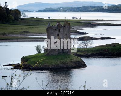 Castle Stalker Stockfoto