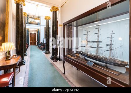 Die Corporation of Trinity House of Deptford Strond ist die offizielle Behörde für Leuchttürme in England, Wales, den Kanalinseln und Gibraltar Stockfoto