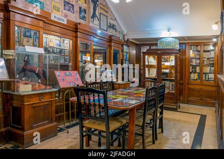 Tortoni, ältestes Café, innen, Buenos Aires, Argentinien Stockfoto