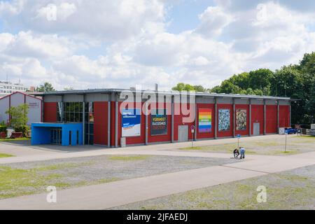 Bürgerhalle, Gronau, Münsterland, Westfalen, Nordrhein-Westfalen, Deutschland Stockfoto