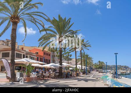 Port de Andratx auf der Insel Mallorca Stockfoto