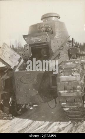 Die Marke Renault in Nahaufnahme. Stockfoto