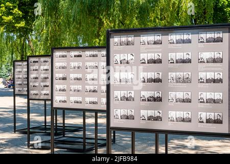 Polen, Schlesien, Oswiecim, von der UNESCO zum Weltkulturerbe erklärt, Konzentrationslager Auschwitz Stockfoto