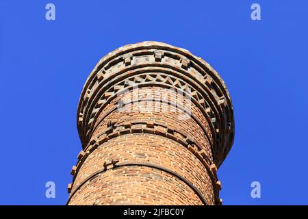 Frankreich, Var, Dracenie, Salernes, Haus der architektonischen Keramik Terra Rossa Stockfoto