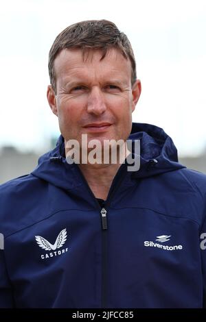 Silverstone, Großbritannien. 01.. Juli 2022. Stuart Pringle (GBR) Silverstone Circuit Managing Director. 01.07.2022. Formel 1 Weltmeisterschaft, Rd 10, Großer Preis Von Großbritannien, Silverstone, England, Übungstag. Bildnachweis sollte lauten: XPB/Press Association Images. Quelle: XPB Images Ltd/Alamy Live News Stockfoto